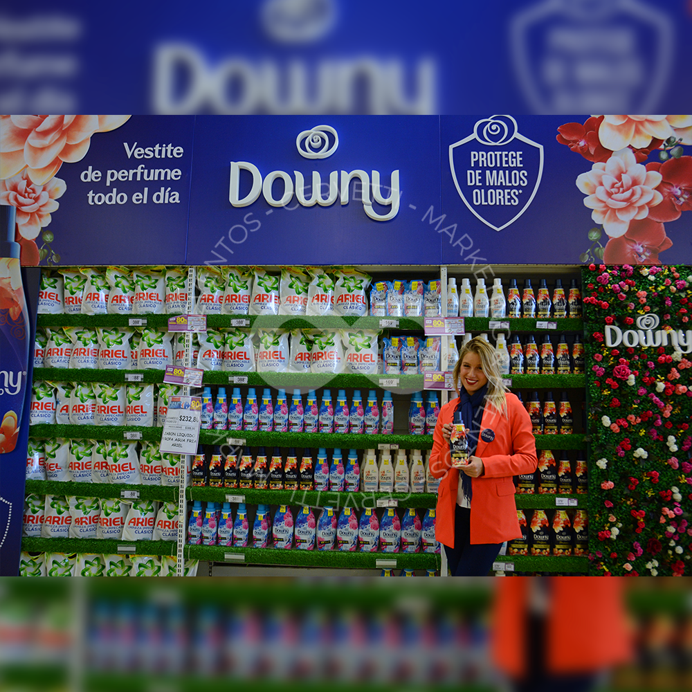 Lanzamiento Downy en Carrefour